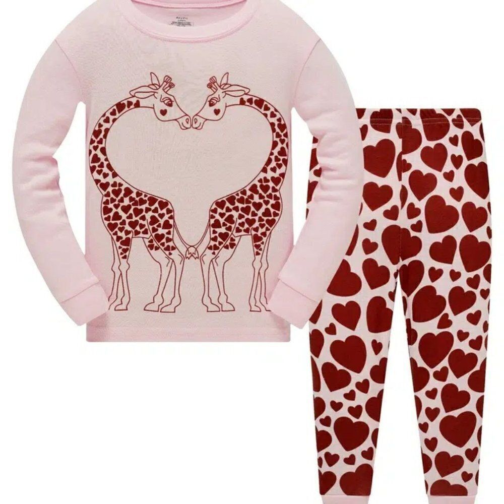 NEW Giraffe Pajama Set